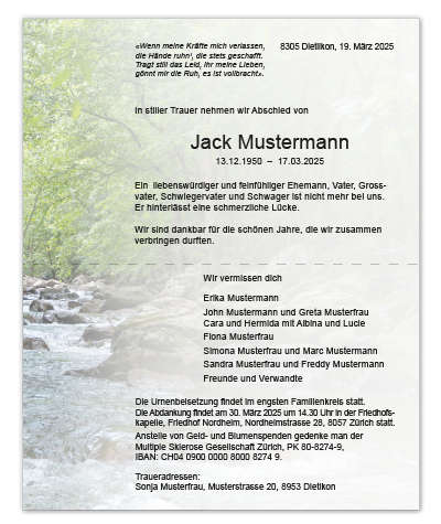 traueranzeigen